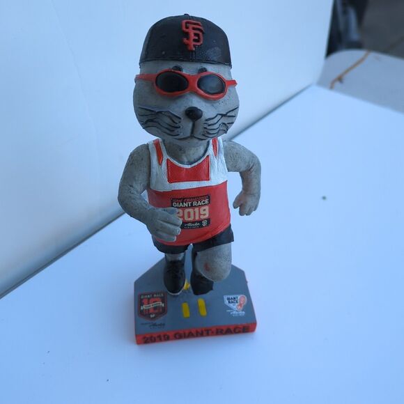 Sf‎ Giants  Bobblehead Giant Race Lou Seal, 7" Tall - Picture 2 of 7